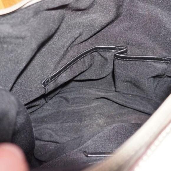 TOSCA BLU Metallic Silver Shoulder Tote Bag/Purse - Picture 7 of 8